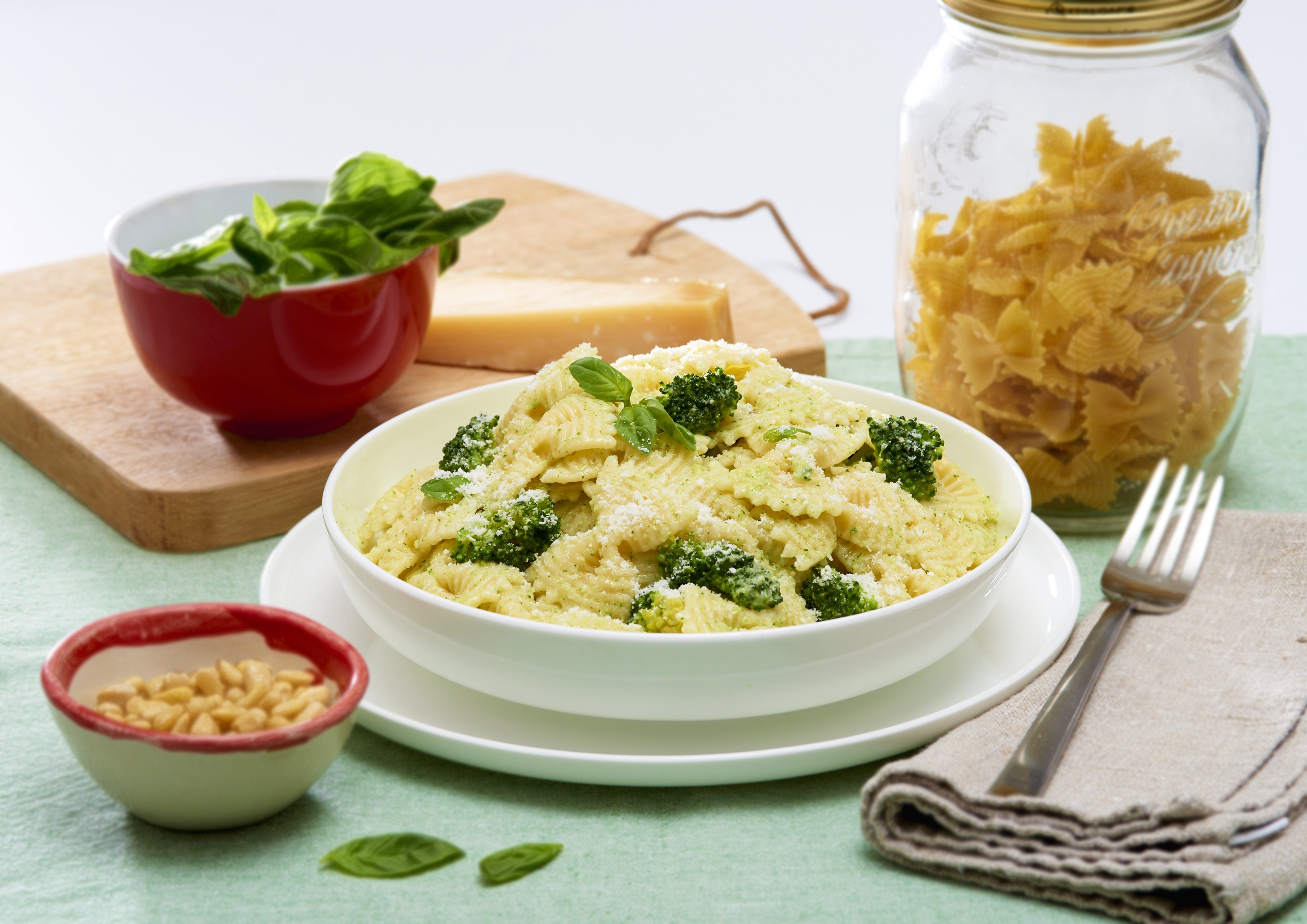 Pasta Con Pesto De Br Coli