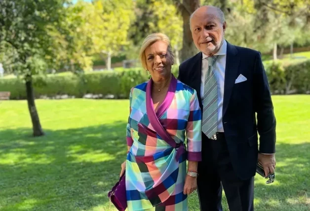 Carmen Borrego y su marido, José Carlos Bernal.