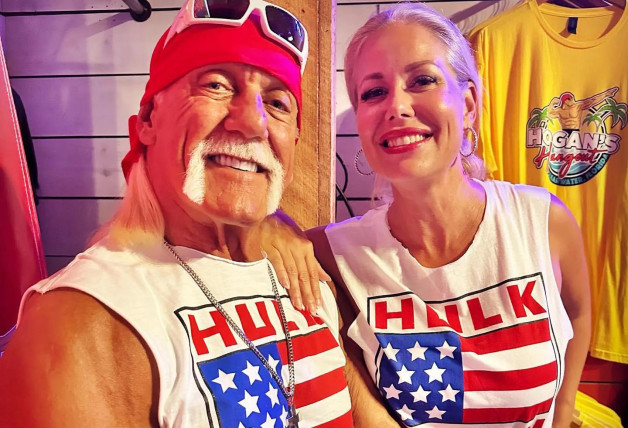 Hulk Hogan y su mujer, Sky Daily.