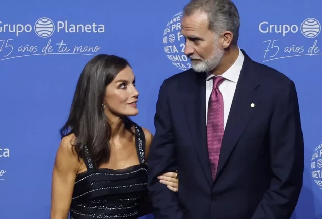 Felipe y Letizia en los premios Planeta.