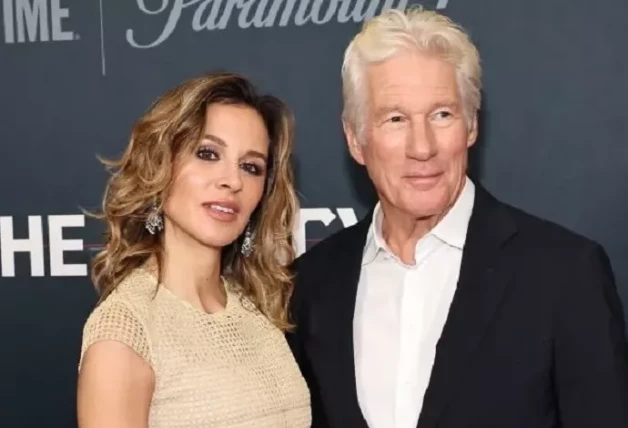 Richard y Alejandra Gere, en una imagen de redes sociales.