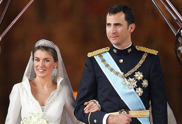 Cuando contrajeron matrimonio, Letizia y Felipe tenían 31 y 36 años, respectivamente.