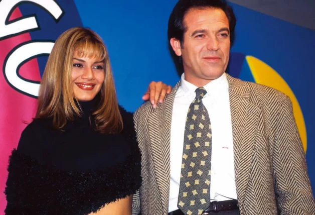 Ivonne Reyes y Pepe Navarro en una imagen de archivo de 1994.