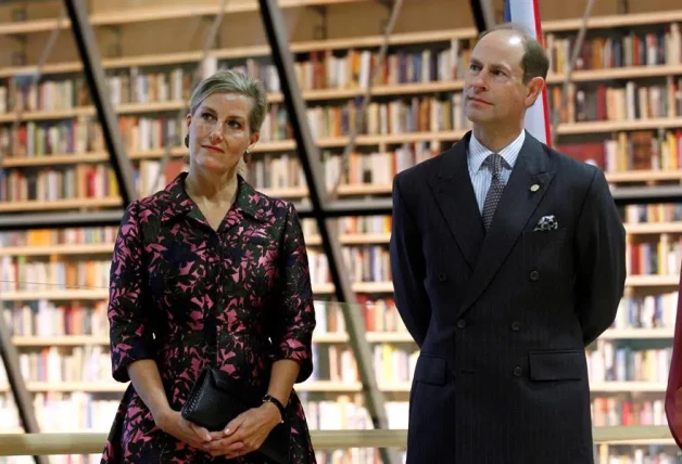 Eduardo de Inglaterra con su mujer, Sofía de Edimburgo.