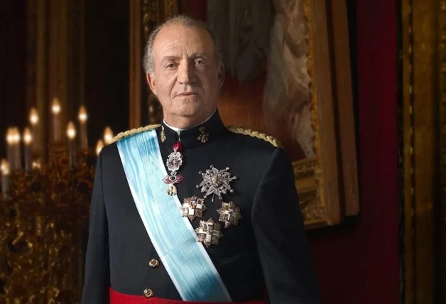 Juan Carlos I, en un retrato oficial durante su reinado (2011).