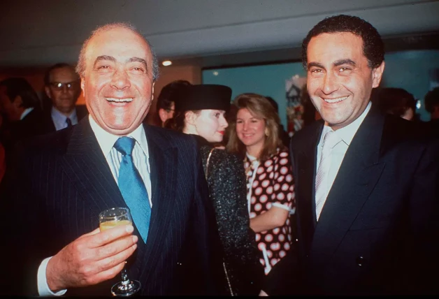 Mohamed con Dodi Al Fayed