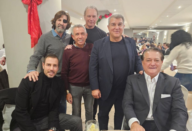 El Turronero con Bertín Osborne y otros famosos amigos.