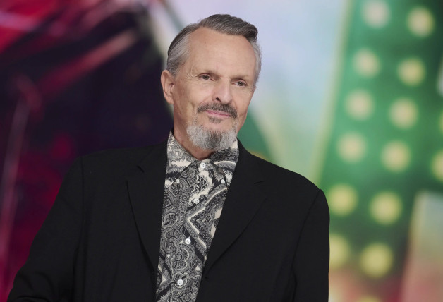 Miguel Bosé en la presentación de su serie, 'Bosé'