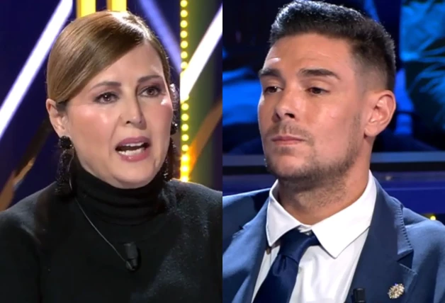 Gabriela Ostos y Jacobo Ostos han tenido un fuerte enfrentamiento por el testamento de su padre (Telecinco)