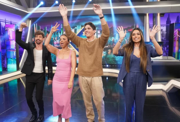 Chenoa, Adrián Lastra, Pablo Castellano y Marta Díaz entran a 'El Hormiguero'.