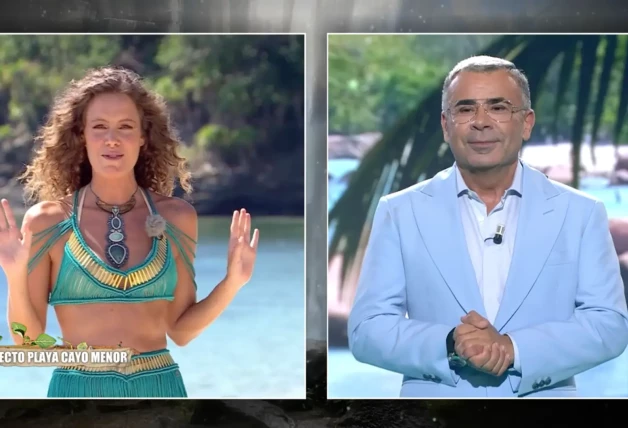 Laura Madrueño habla con Jorge Javier en 'Supervivientes'.