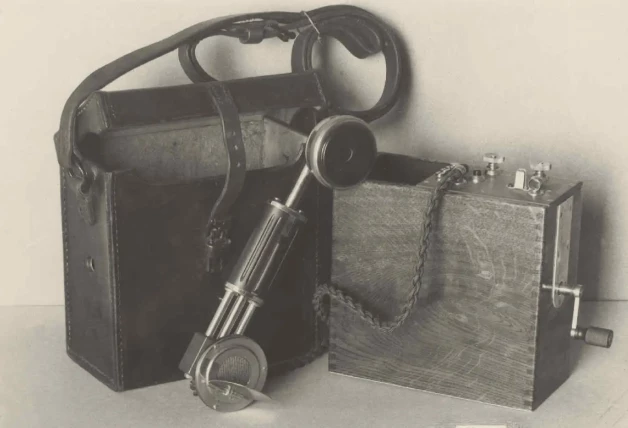 Uno de los primeros teléfonos