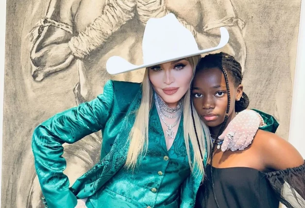 Madonna y su hija