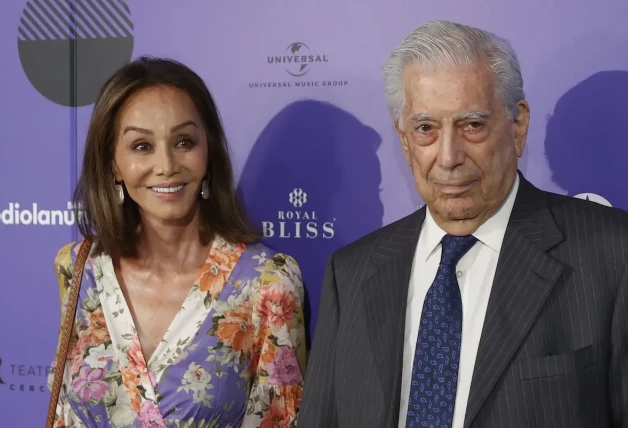 Isabel Preysler y Vargas Llosa cuando estaban juntos