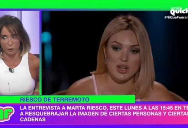 Marta Riesco, en un adelante de su entrevista.