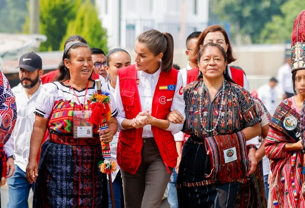 Reina Letizia Viaje a Guatemala 2