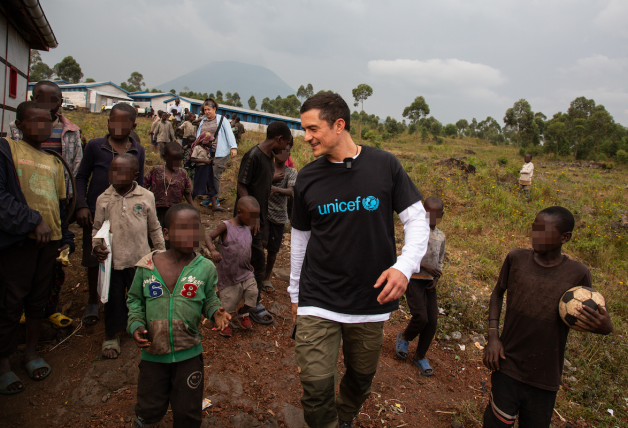 Orlando Bloom viaje Congo