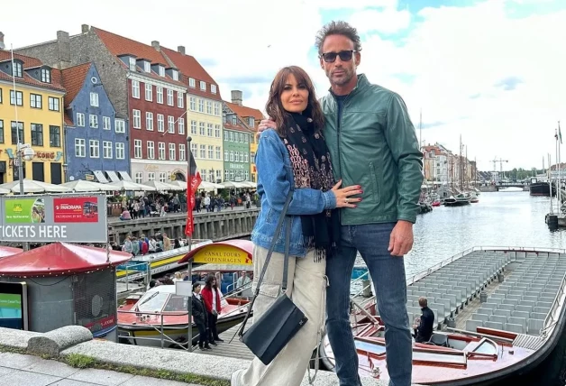 Maria Jose Suarez Alvaro Muñoz Escassi los dos en Copenhague