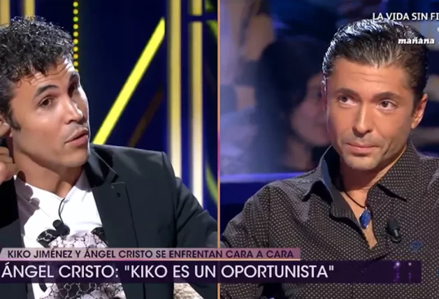 Kiko Jiménez y Ángel Cristo se vieron las caras en televisión.