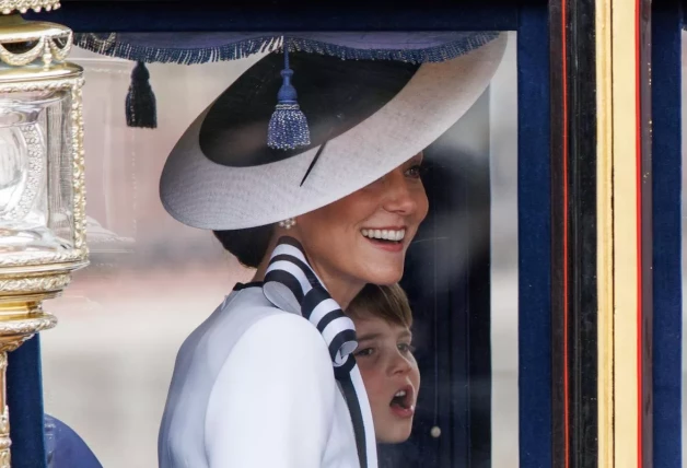 Kate Middleton reaparece en Trooping In The Colour 2024 2