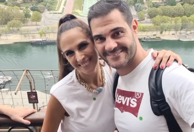 Nuria Fergó y Juan Pablo selfie