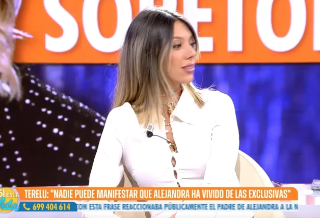 Entrevista de Alejandra Rubio en 'Asi es la vida'.