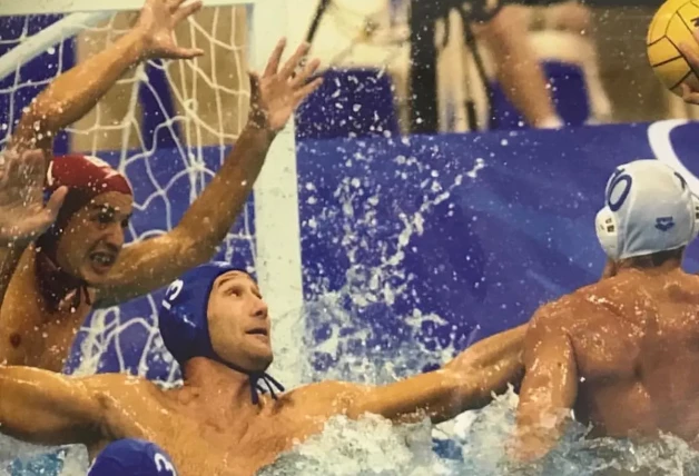 Pedro fue jugador de Waterpolo