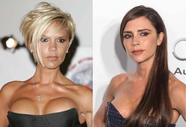 Victoria Beckham antes y después