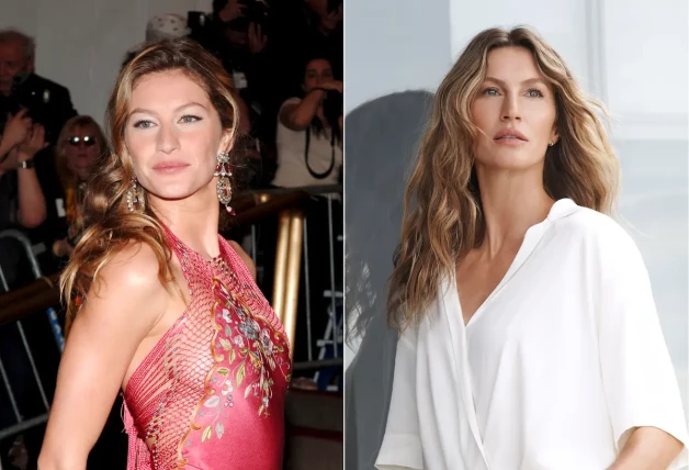 Gisele Bündchen antes y después