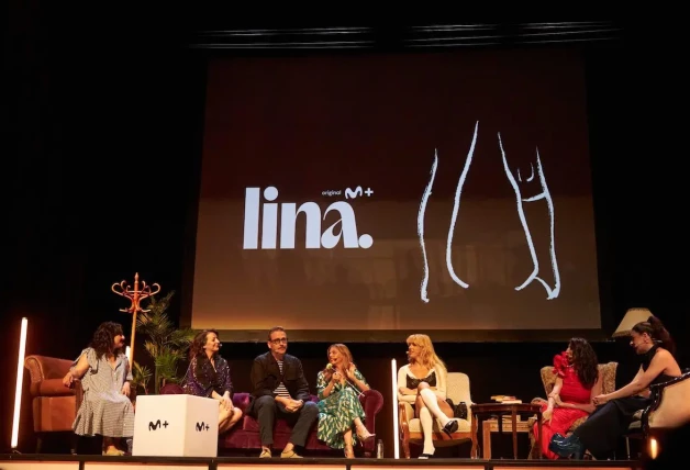 Paz Padilla en la presentación del documental 'Lina' 3