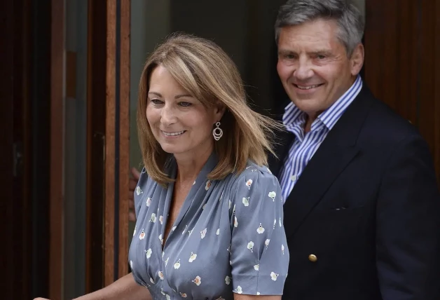 Los padres de Kate Middleton, Michael y Carole.