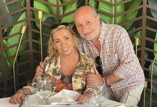 Carmen Borrego y su marido, José Carlos Bernal