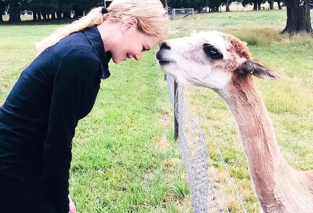 Nicole Kidman con su llama