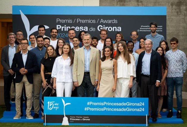 Leonor y Sofía Premios Princesa de Girona 2024