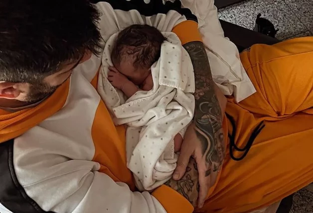 Melendi con su hija Dakota