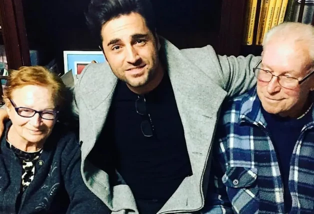 David Bustamante abuelos