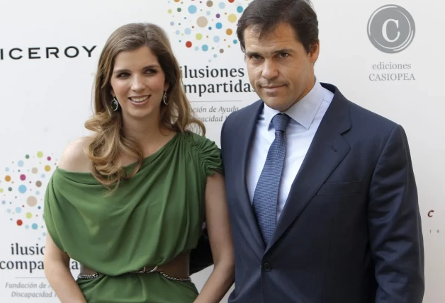 Luis Alfonso de Borbón y su mujer, Margarita Vargas.