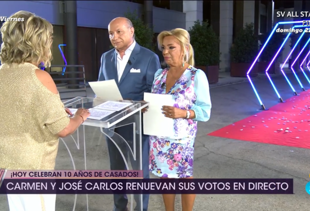 Carmen Borrego y José Carlos Bernal, en '¡De Viernes!'