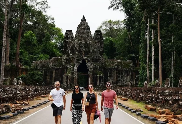 Roberto Leal vacaciones en Camboya 3