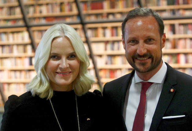 Los príncipes herederos Mette-Marit y Haakon de Noruega