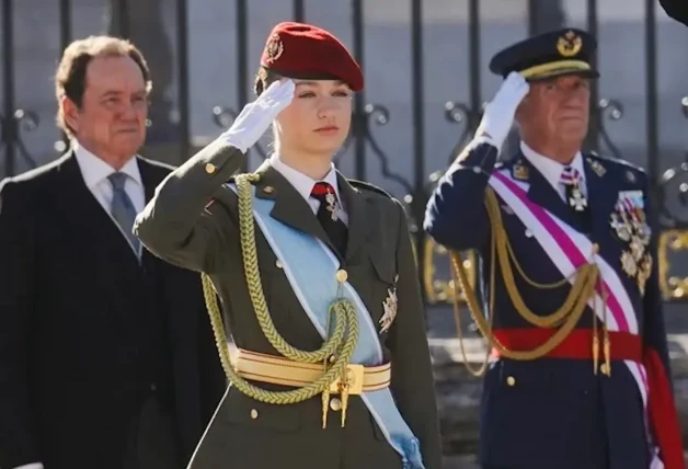 La academia militar naval está adecentando las instalaciones para la llegada de la princesa Leonor.