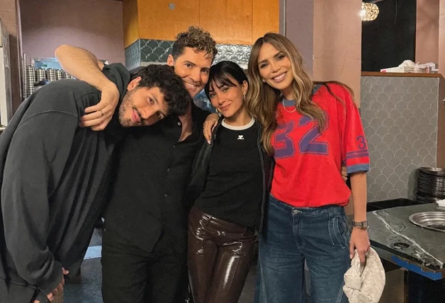 Aitana, Bisbal, Rosanna y Sebastián Yatra