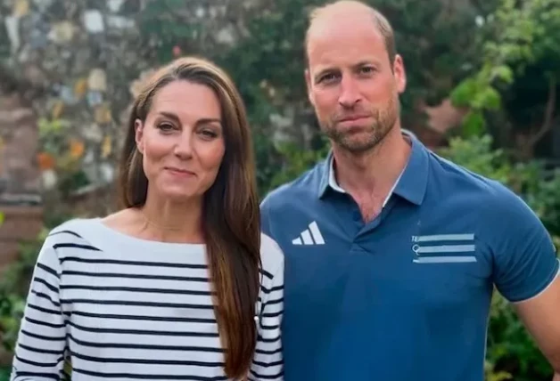 Kate Middleton y el príncipe Guillermo, felicitando a los deportistas de Gran Bretaña.