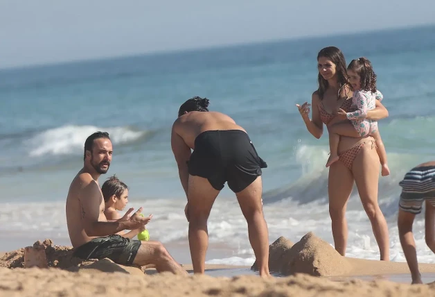 Clan Flores en la playa 2