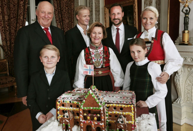 La familia real de Noruega