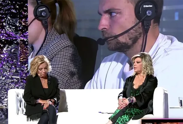 Carmen Borrego y Terelu Campos en el plató de '¡De viernes!'