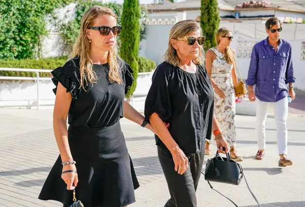 Cari Lapique y su hija Carla