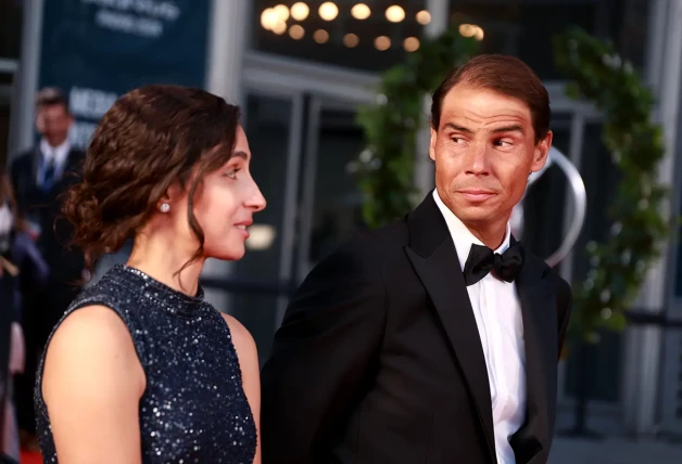 Rafa Nadal y Mery Perelló