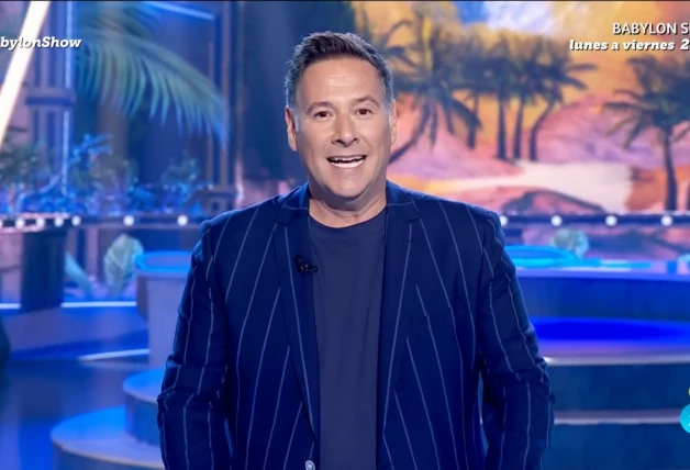 Carlos Latre, en el estreno de su nuevo programa en Telecinco