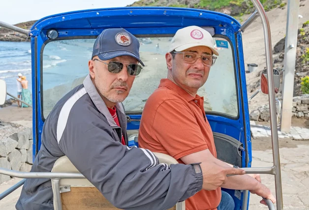 Roberto Álamo y Jordi Sánchez en una escena de la película.